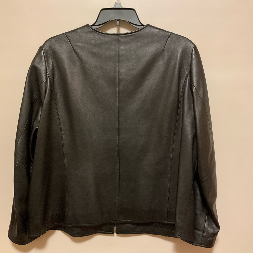 Valerie Stevens Black Lambskin Jacket - Picture 3 of 4